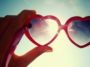 VDay- Heart Sunglasses