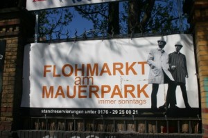 Der Flohmarkt am Mauerpark - ein guter Ort um alte Klamotten loszuwerden